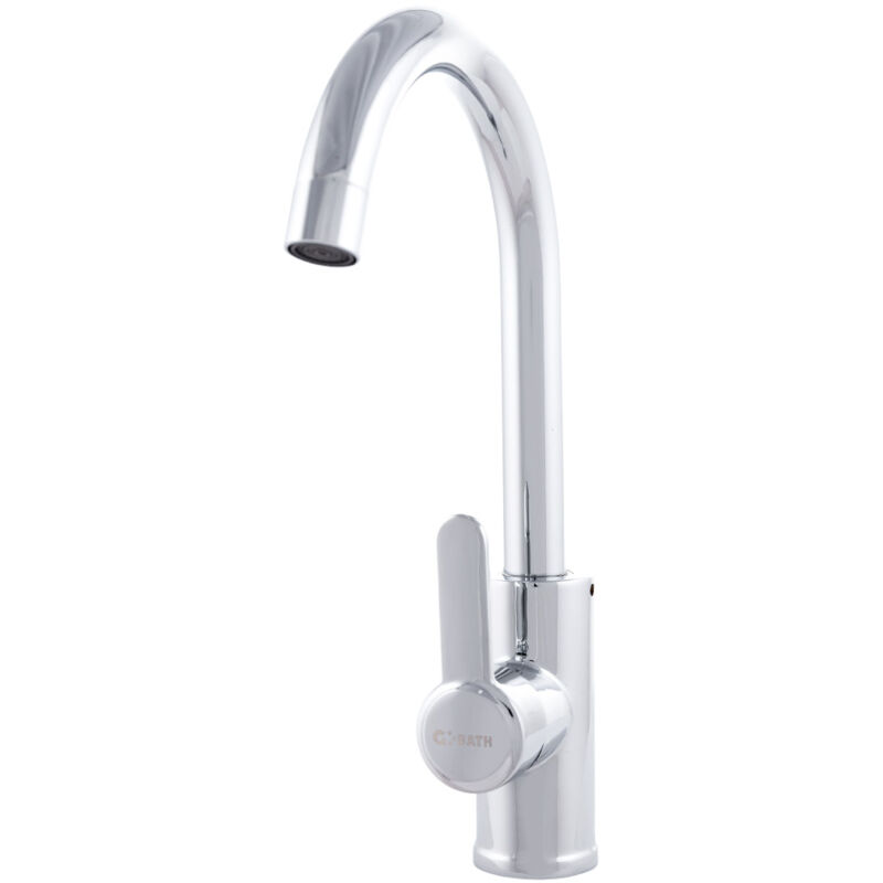 

Grifo Lavabo Aleación Zinc, Cromado, Agua Caliente-Fría, Latiguillos, Caño Alto, Monomando [QLI-FA978] (QLI-FA978)