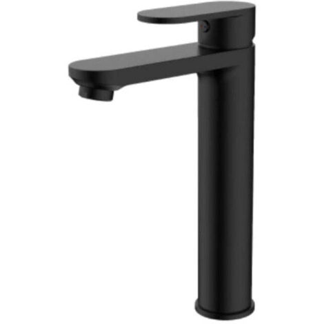 Grifo lavabo alto PORI negro mate