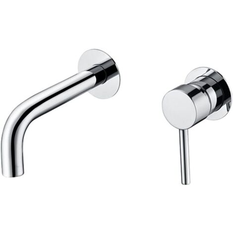 Grifo lavabo empotrado caño 15 cm DEVA cromado
