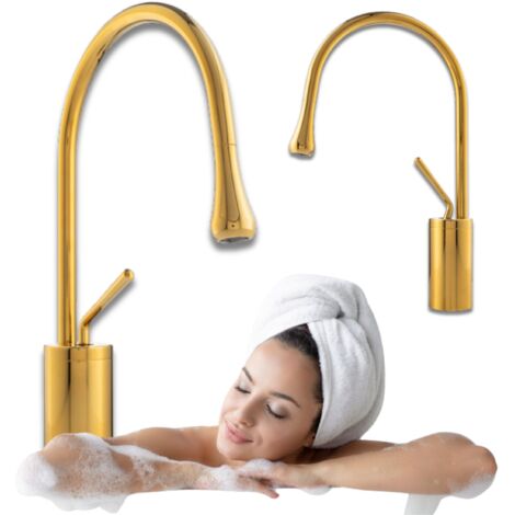 GRIFO LAVABO GIRATORIO S-1192G ORO