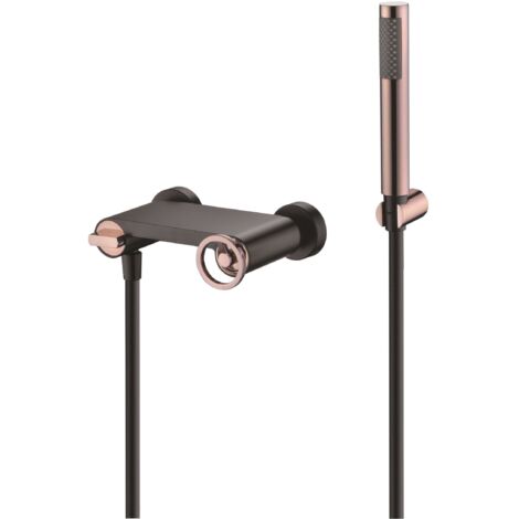 Grifo lavabo monomando alto Art negro mate - IMEX