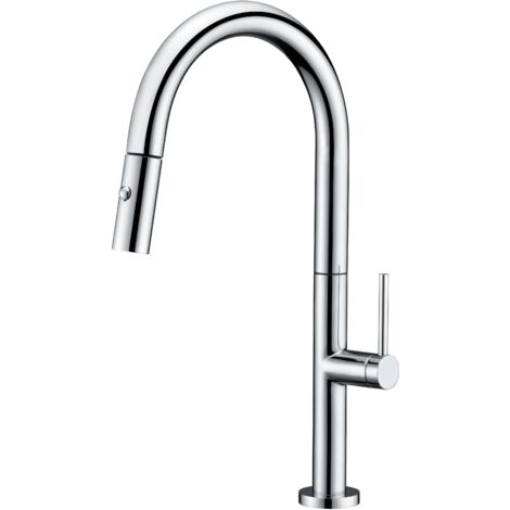 Grifo lavabo monomando alto Dinamarca blanco mate - IMEX