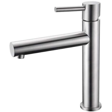 Grifo lavabo monomando alto Suecia negro oro - IMEX