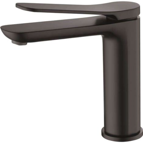 Grifo lavabo monomando baño-ducha Olimpo negro mate - IMEX