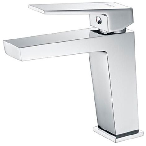 Grifo lavabo monomando Milos Stick negro mate - IMEX