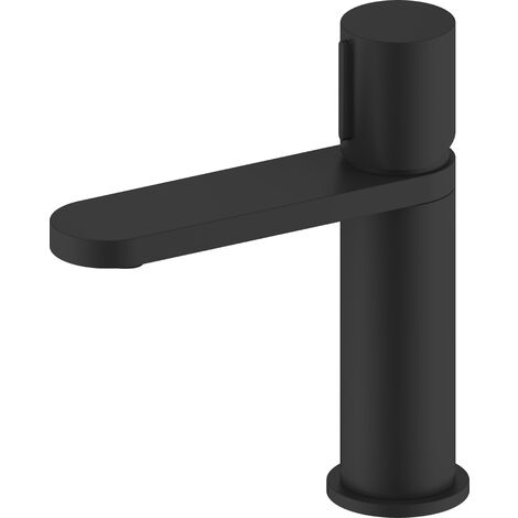 GRIFO LAVABO MONOMANDO NEGRO LEMINA BY EUROSANIT