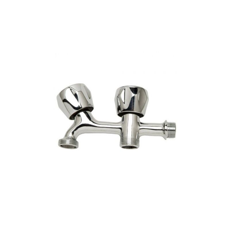 

Grifo lavadora doble rosca