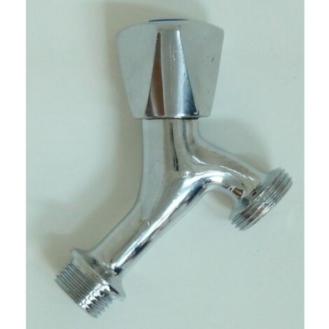 Grifo Lavadora Simple 1/2X3/4" Laton/Cromo S M