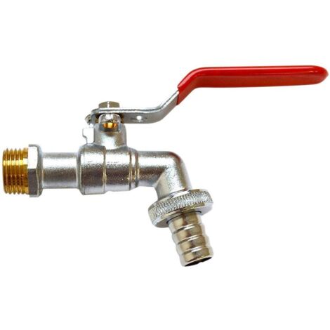Grifo Manguera 3/4" Laton/Cromo S M