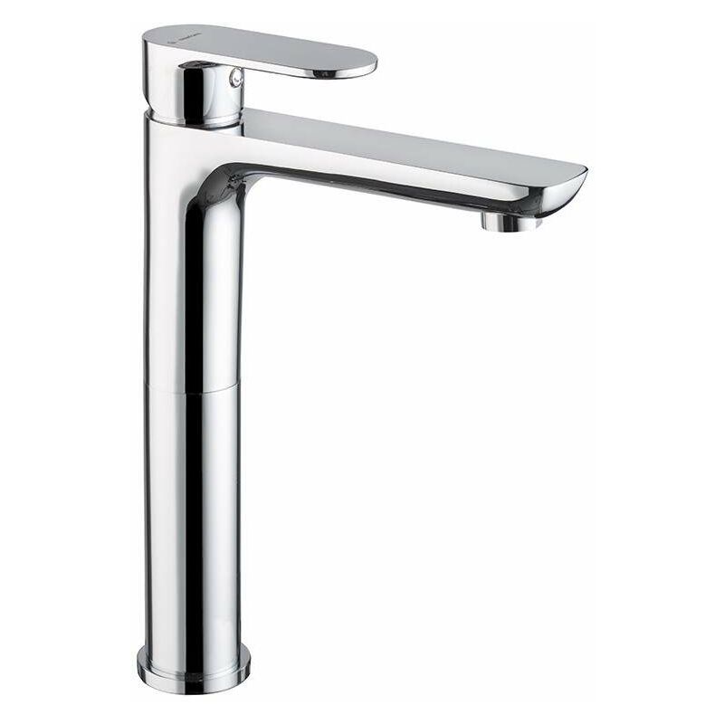 

Newform Rubinetterie - Grifería para lavabo de 282 mm de altura y sin desague Newform Extro 69315 | Cromo - Sin Desagüe