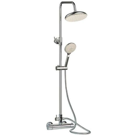 Grifo mezclador Termostar BOET con barra ducha - talla