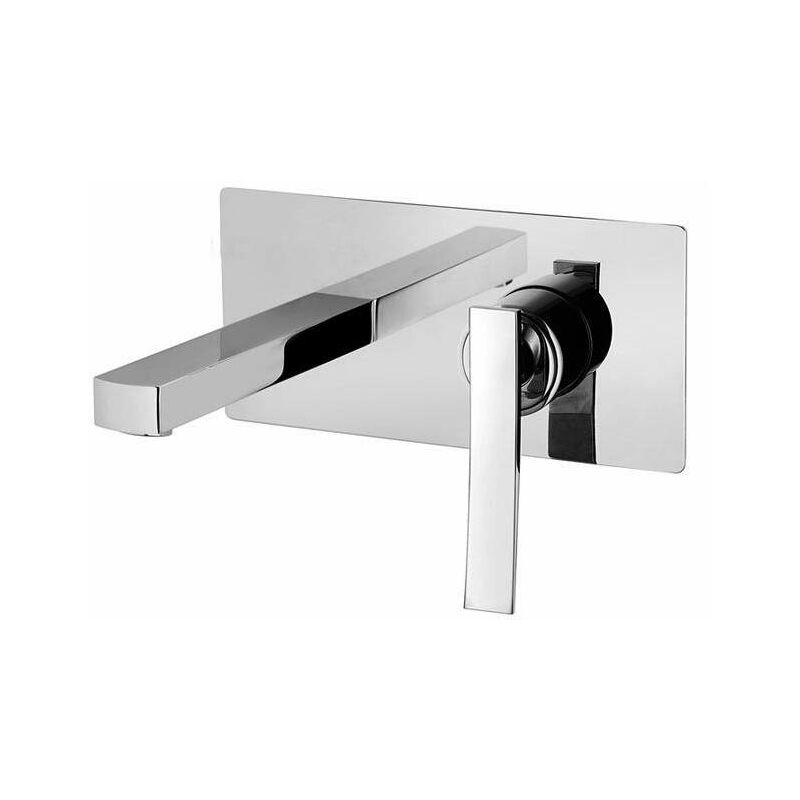 Mezclador de lavabo empotrado Paffoni elys ELY106 Cromo - 240 mm