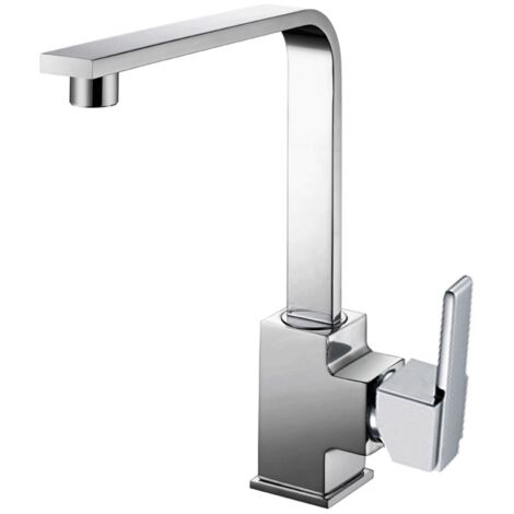 Grifo monomando Andorra en color cromo 28,8 cm(alto) 21 cm(largo)