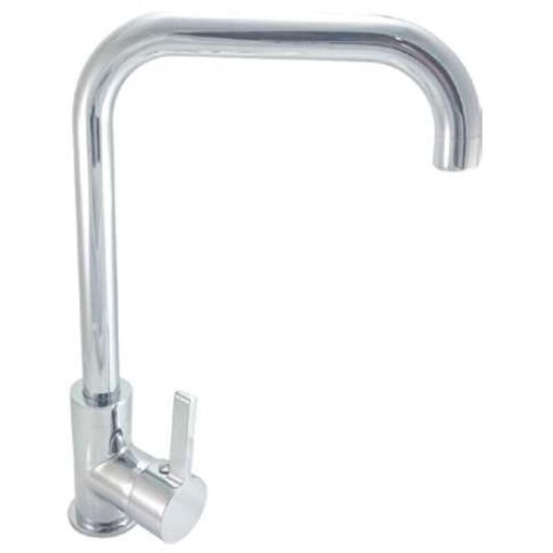 

Grifo monomando Barbados en color cromo 34 cm(alto) 20 cm(largo) Color CROMO