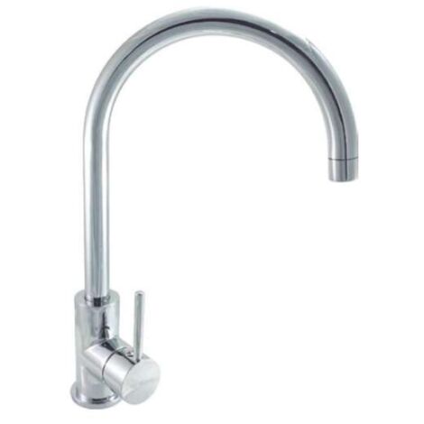 Grifo monomando Bélgica en color cromo 38,9 cm(alto)21,5 cm(largo)