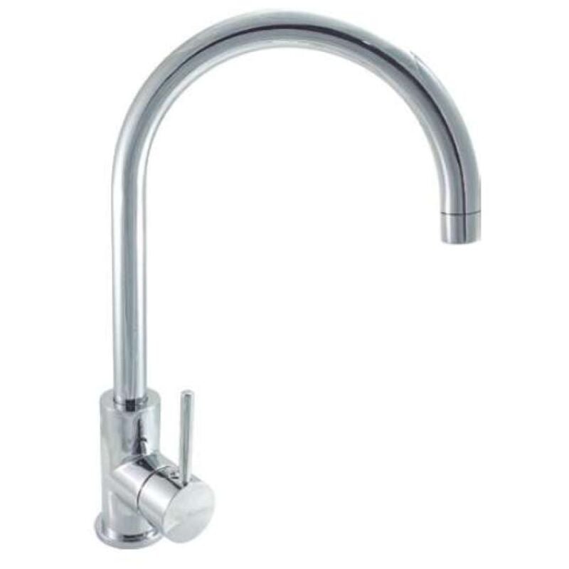 

Grifo monomando Bélgica en color cromo 38,9 cm(alto)21,5 cm(largo) Color CROMO