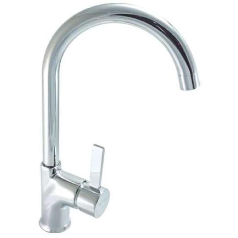 

Grifo monomando Brasil en color cromo 36 cm(alto) 19,5 cm(largo) Color CROMO