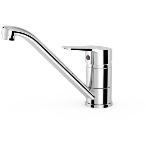 Grifo Monomando Cocina Caño Bajo Base Plus TRES