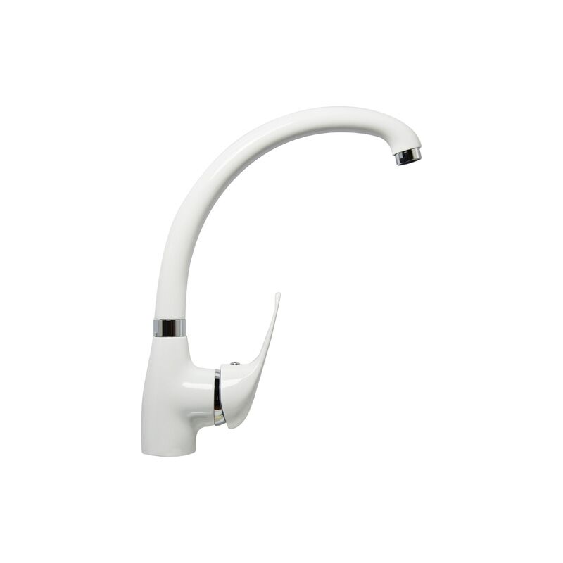 

Grifo monomando Colombia en color blanco 29,5 cm(alto) 18,3 cm(alto) Color CROMO
