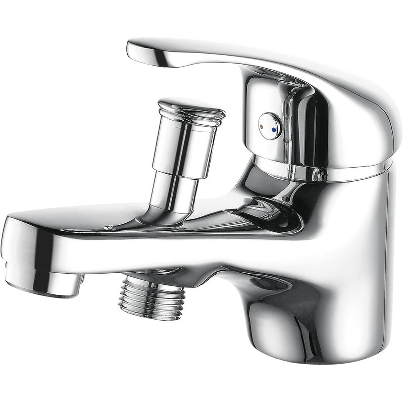 

Grifo bañera-ducha monomando de 1 agujero cromado POLA BY EUROSANIT
