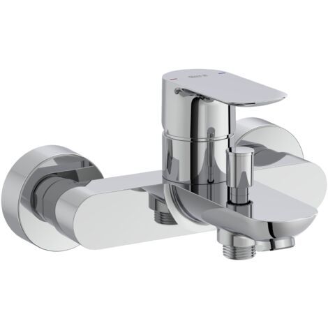 Grifo monomando de baño-ducha exterior con inversor automático CALA - ROCA Color: Cromado