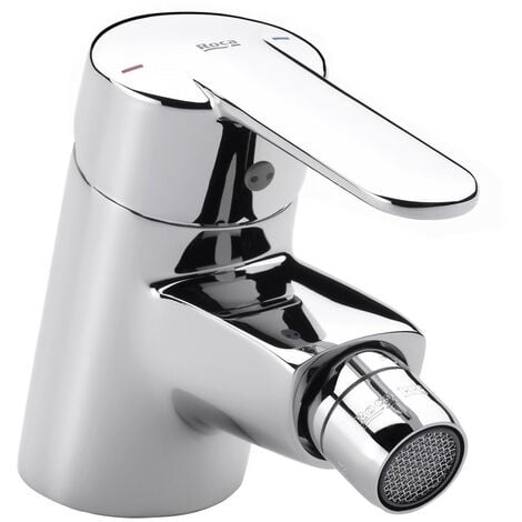 Grifo monomando de bidé ROCA Victoria con enganche cadenilla