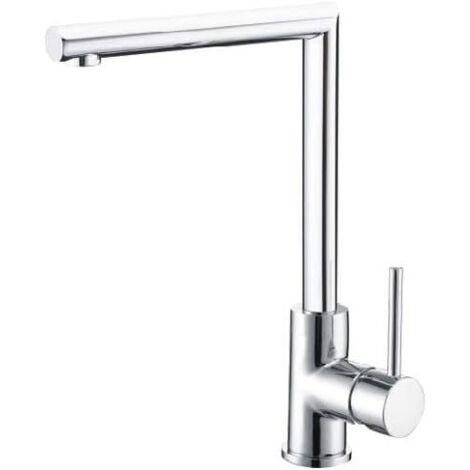 GRIFO MONOMANDO DE COCINA CON DISEÑO ANGULAR