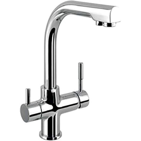 GRIFO MONOMANDO DE COCINA CON DOS SALIDAS, UNA PARA OSMOSIS