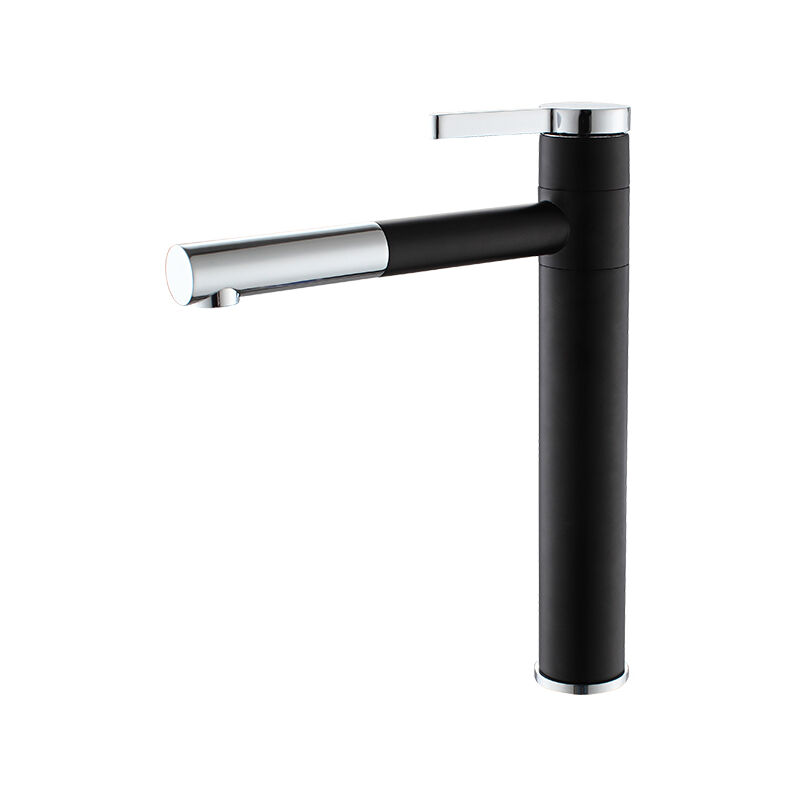 

Grifo cocina caño alto EMERGENCE cromado/negro BY - Eurosanit