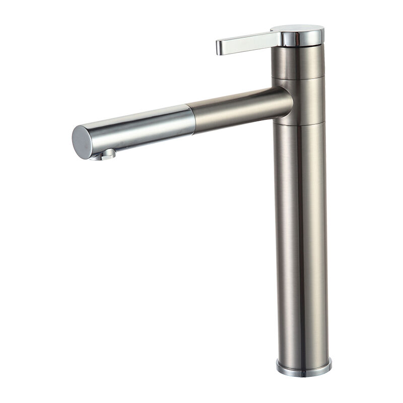 

Grifo cocina caño alto EMERGENCE cromado/inox BY - Eurosanit