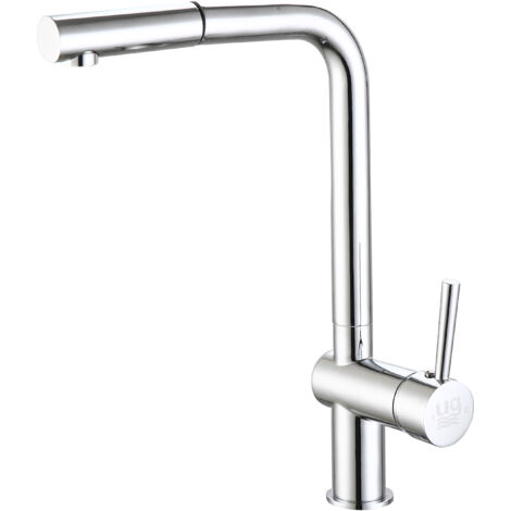 Grifo monomando de fregadero extensible modelo Carrión