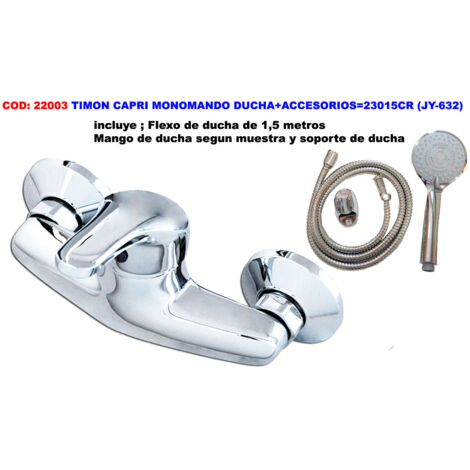 Grifo Monomando Ducha Pluvia Capri 23015CR JY-632 MT8042-11