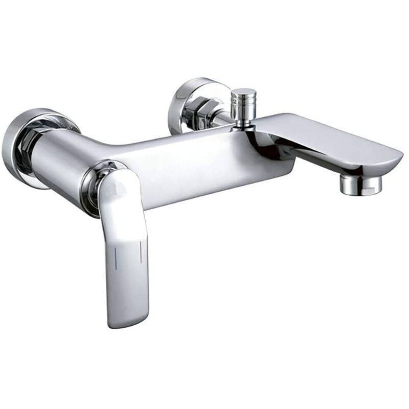 

Grifo Monomando Estilizado Serie Paris Para Baño Con Equipo De Ducha