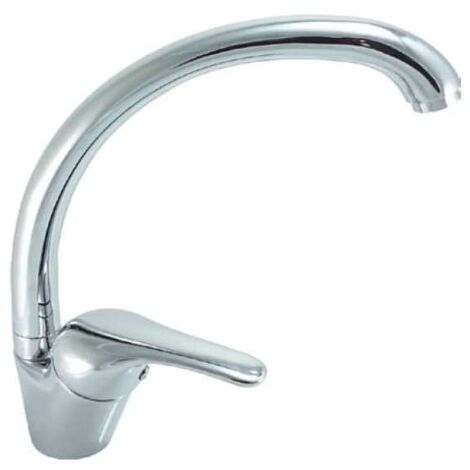 Grifo monomando Estonia en cromo 26 cm(alto)20,7 cm(largo)