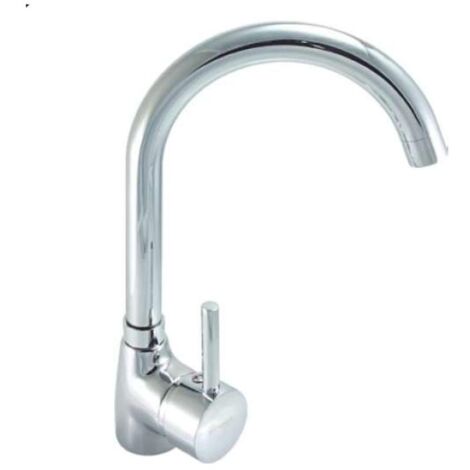 Grifo monomando Filipinas en color cromo 30 cm(alto) 17,3 cm(largo)