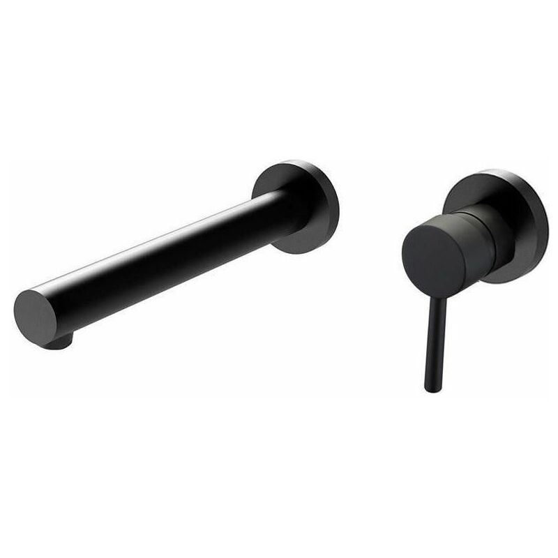 

Mirlo - Grifo monomando lavabo empotrado KAVALA negro mate