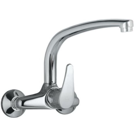 GRIFO MONOMANDO MURAL PARA COCINA CON CAÑO SUPERIOR