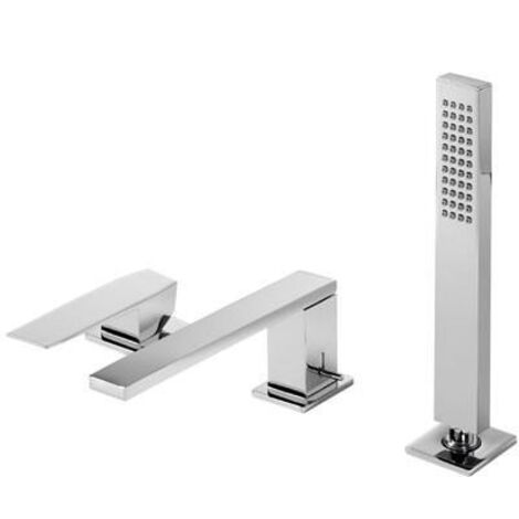 GRIFO MONOMANDO PARA BORDE DE BAÑERA · CON MANETA