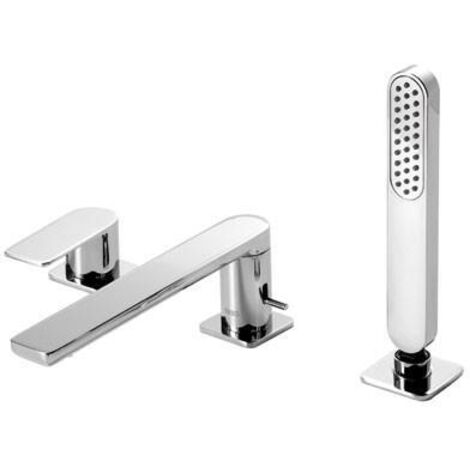 GRIFO MONOMANDO PARA BORDE DE BAÑERA · CON MANETA