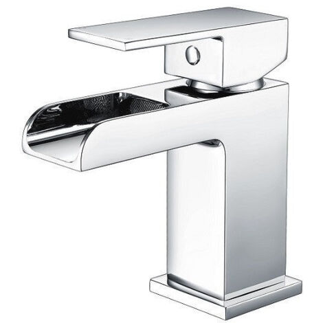 Grifo monomando para lavabo cascada TANO Cromado