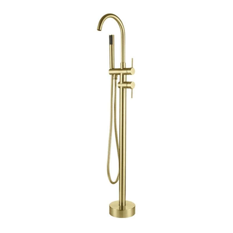 

Grifo monomando sobre SUELO bañera/ducha CALGARY DORADO para bañera exenta
