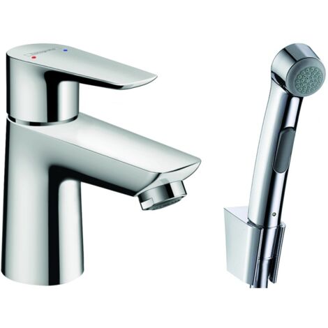Grifo para bidé con ducha HANSGROHE Talis E + desagüe Push-Open Cromo