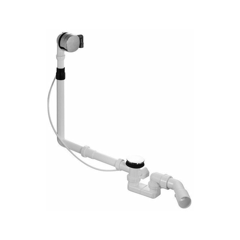 

Duravit - Grifo para desagüe / rebosadero QUADROVAL con bañeras cromadas