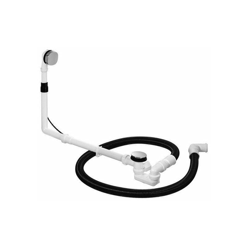 

Duravit - Grifo para desagüe / rebosadero QUADROVAL con tubo cromado