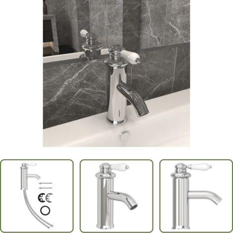 Grifo para fregadero -  Grifo para lavabo de baño acabado cromado 130x180 mm