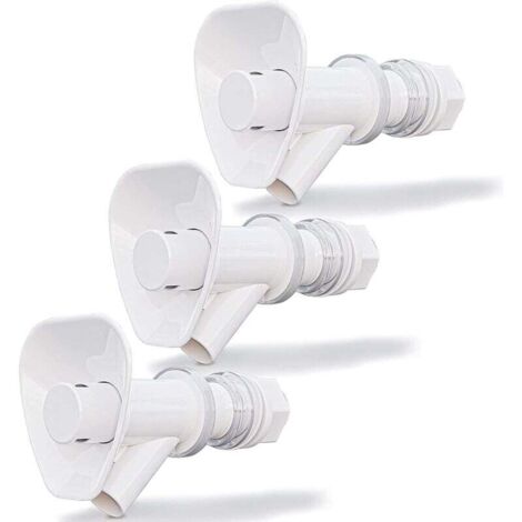 Grifo para fuente de agua compatible con válvula de fuente Rubbermaid Gott (paquete de 3)