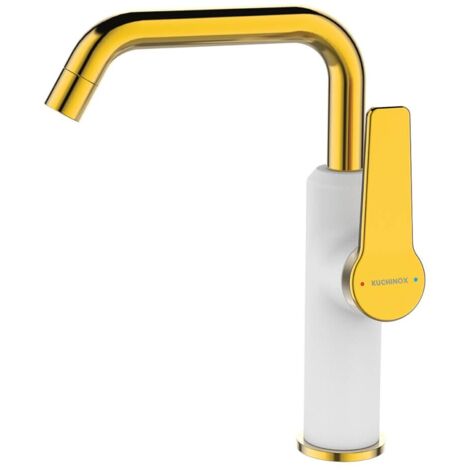 Grifo para lavabo de baño de encimera L