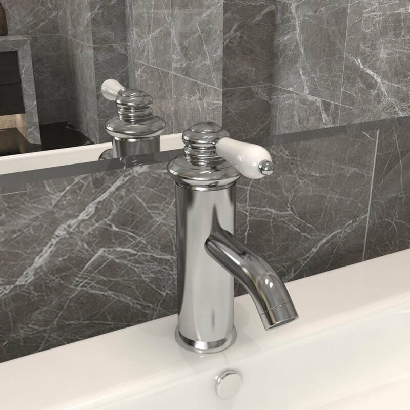 

Grifo para lavabo de bano niquel 130x180 mm