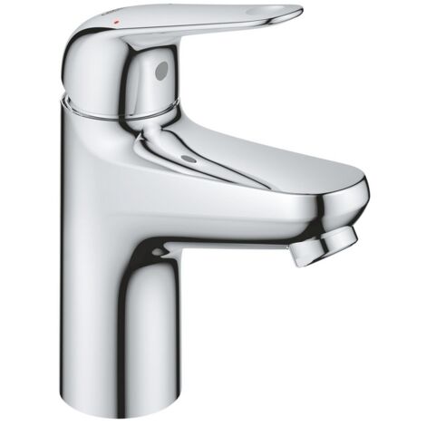 Grifo para lavabo de pie Grohe plateado