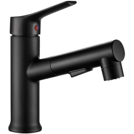 Grifo para lavabo de sobremesa con caño extraíble FONTE
